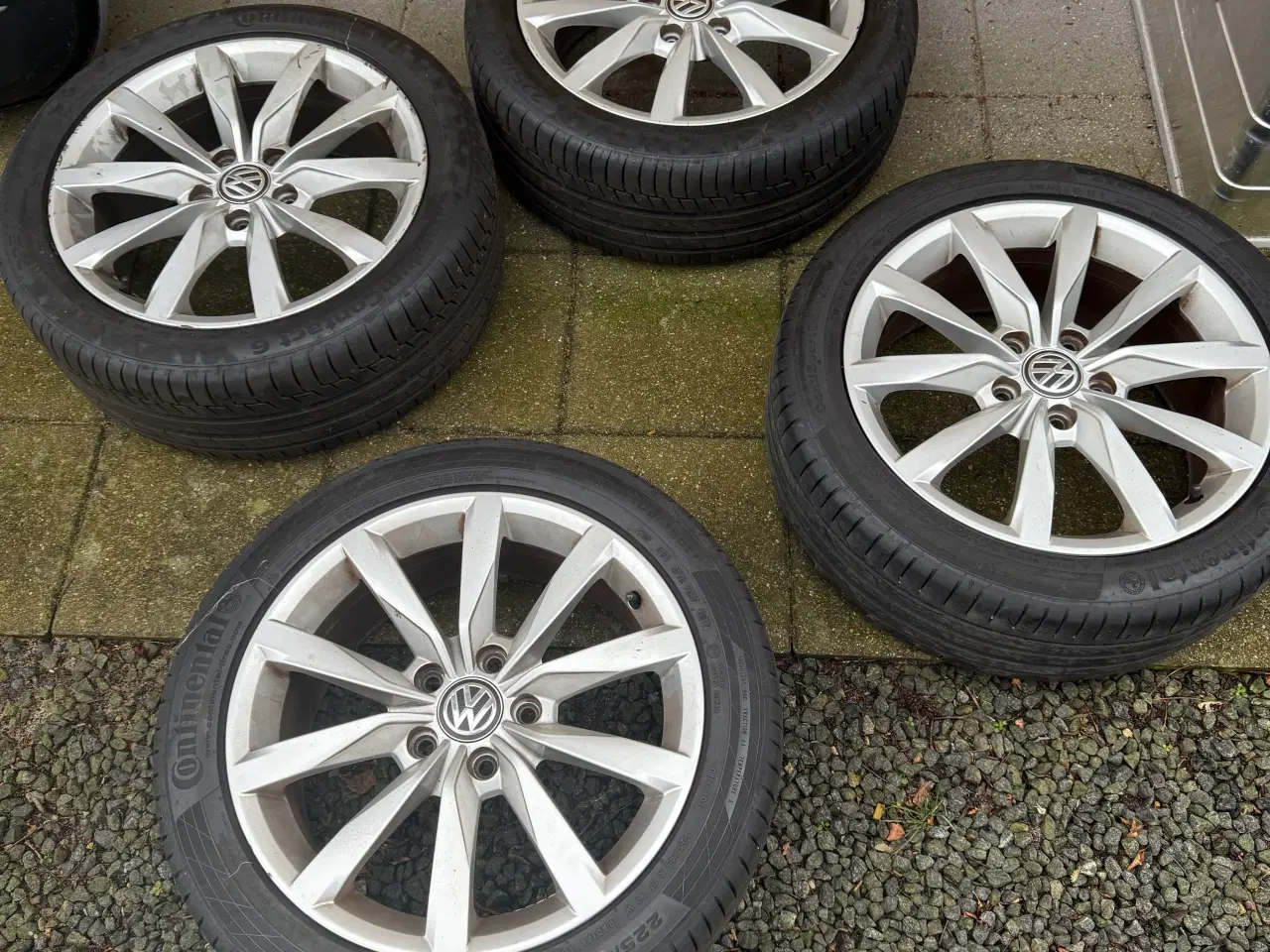 Billede 1 - Org. ALU-fælge Golf 6