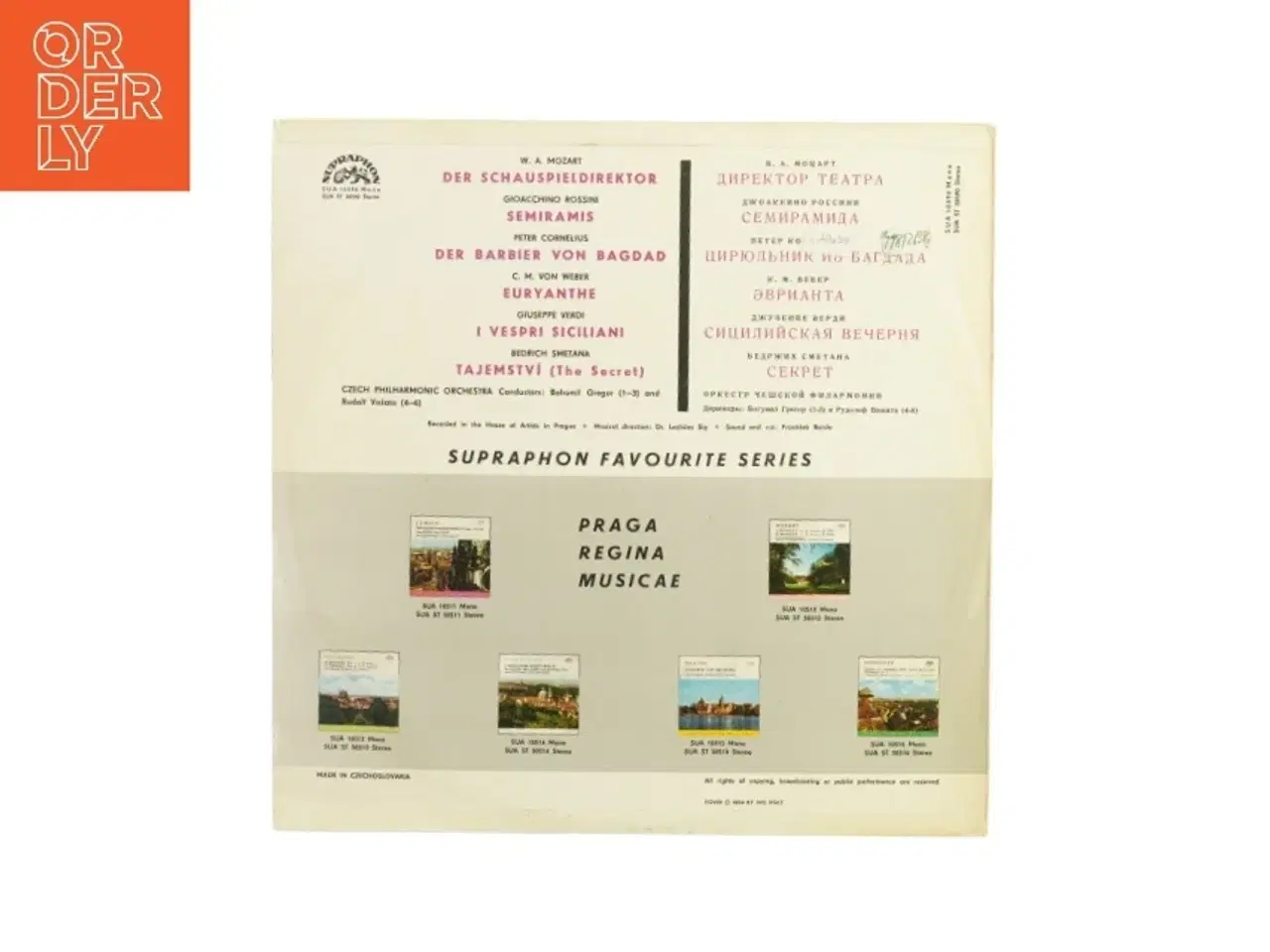 Billede 2 - Overtures Vinylplade