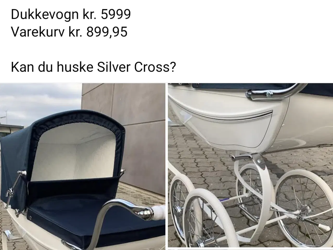 Billede 2 - Silver Cross dukkevogn 