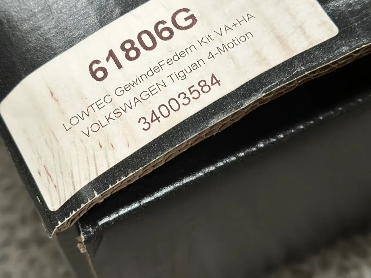 Billede 2 - Lowtec sænkning-gevindundervogn til VW Tiguan (Gev