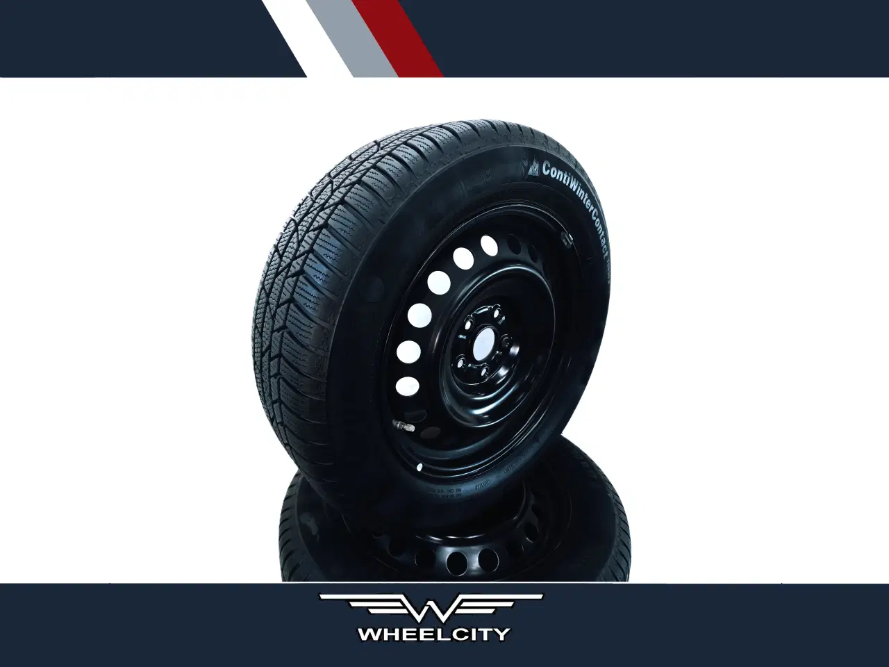 Billede 1 - 5x114,3 17" ET45 nav 60,1ø CHR vintersæt inkl.TPMS