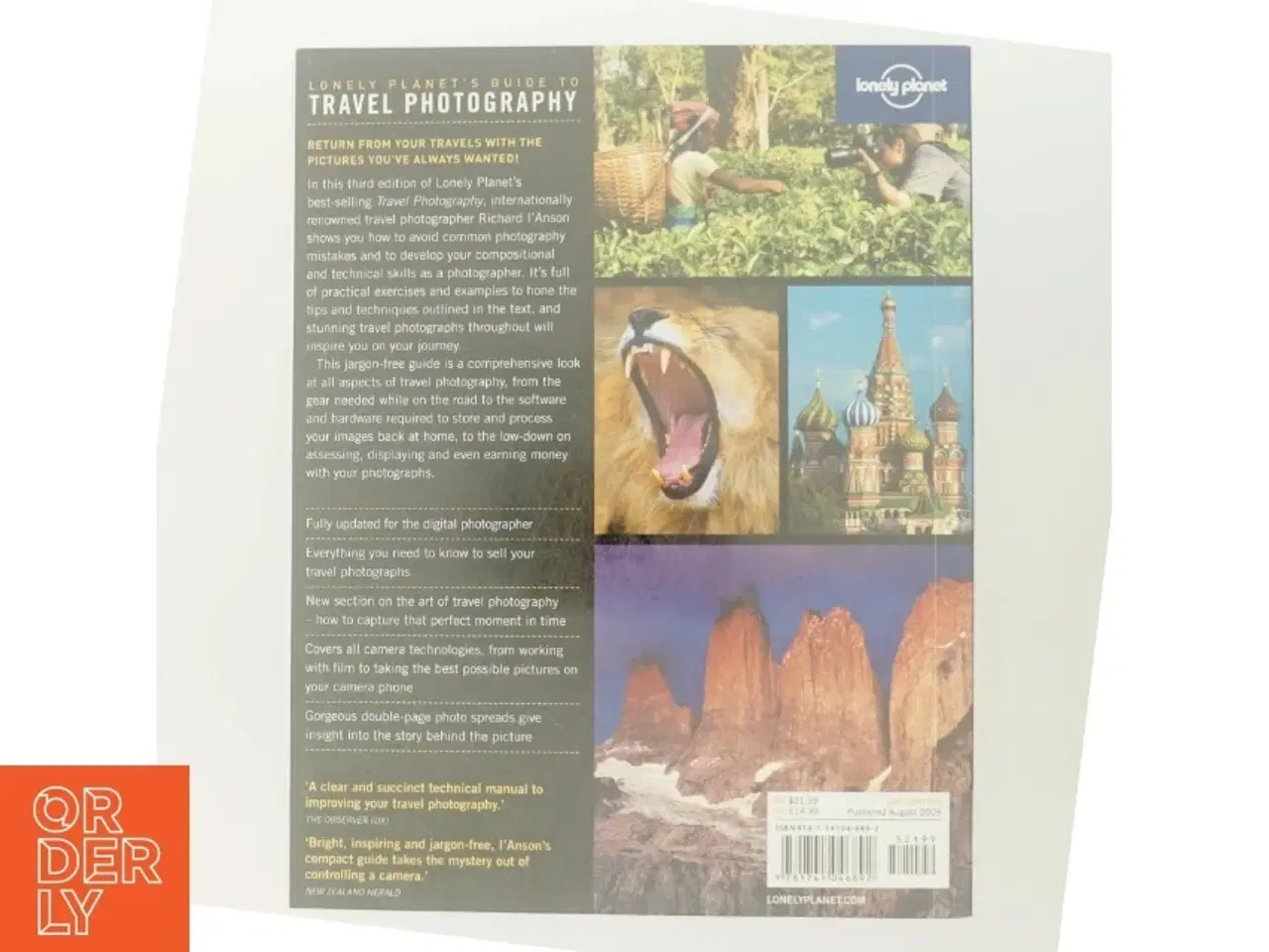 Billede 3 - Rejsefotografi guidebog fra Lonely Planet