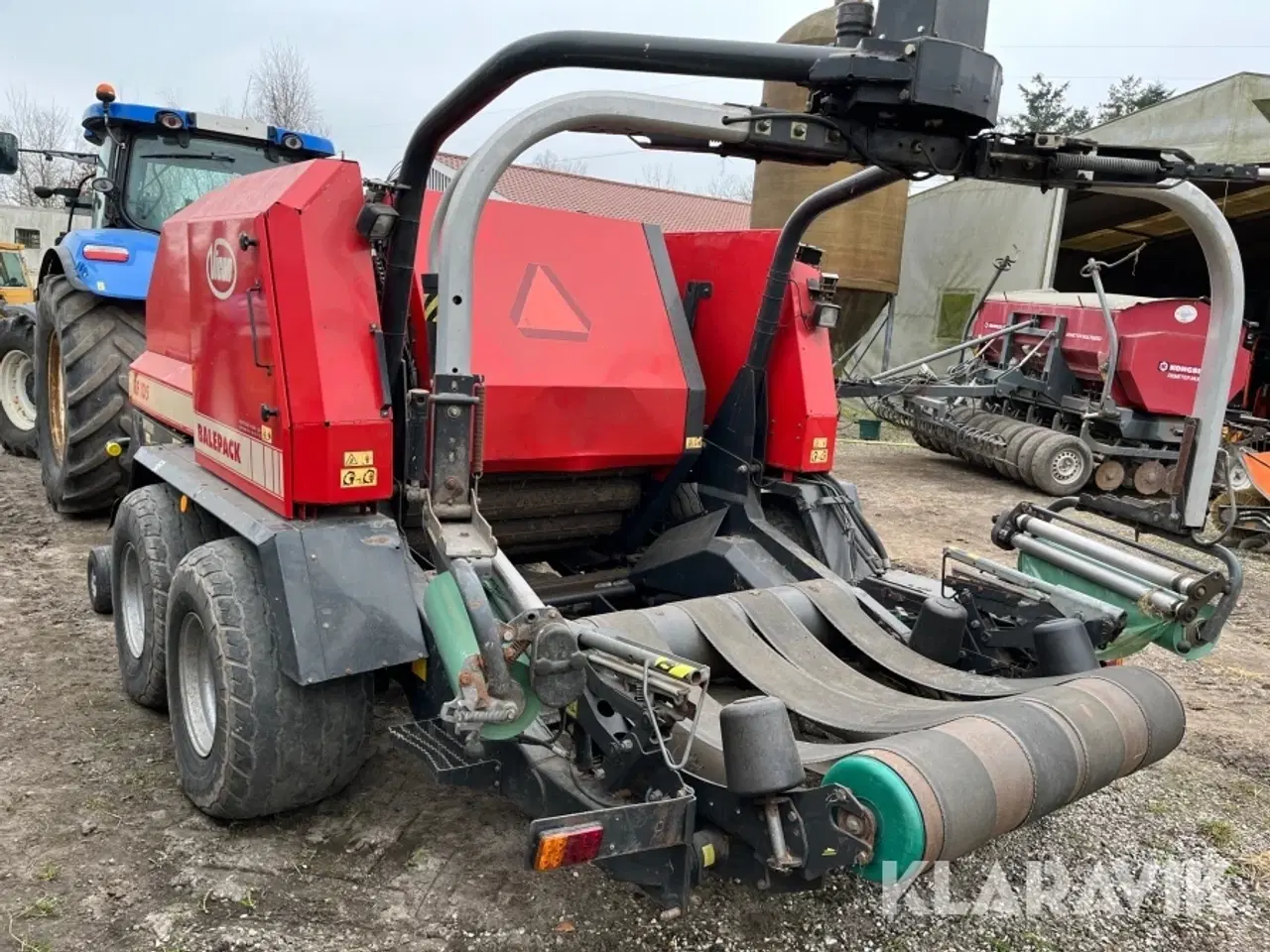 Billede 4 - Rundballepresser Vicon RF135