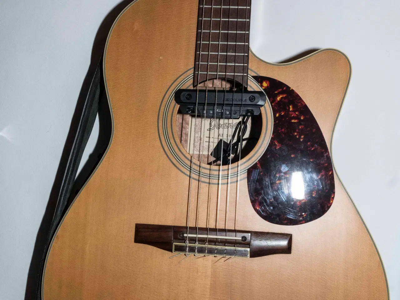 Billede 4 - Ibanez AE  20 N  nylon med X2 Double soundhole p.