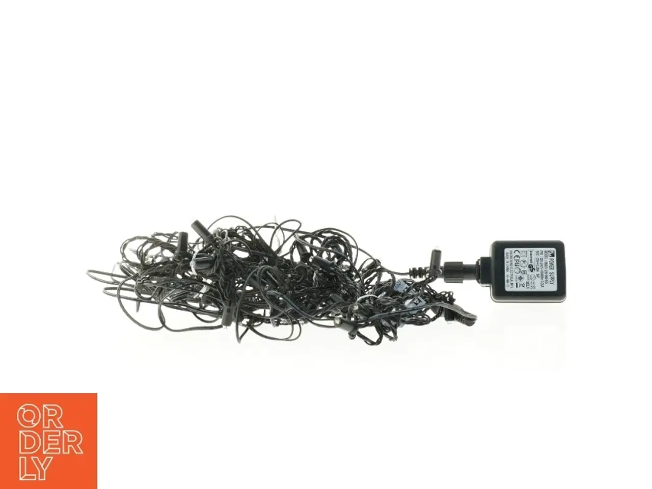 Billede 3 - Sort lyskæde/gardin med ledning fra Ikea