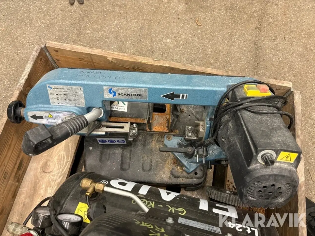 Billede 5 - Båndsave og kompressor - 4 styk
