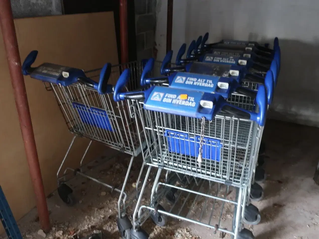 Billede 3 - 8 stk. indkøbsvogne