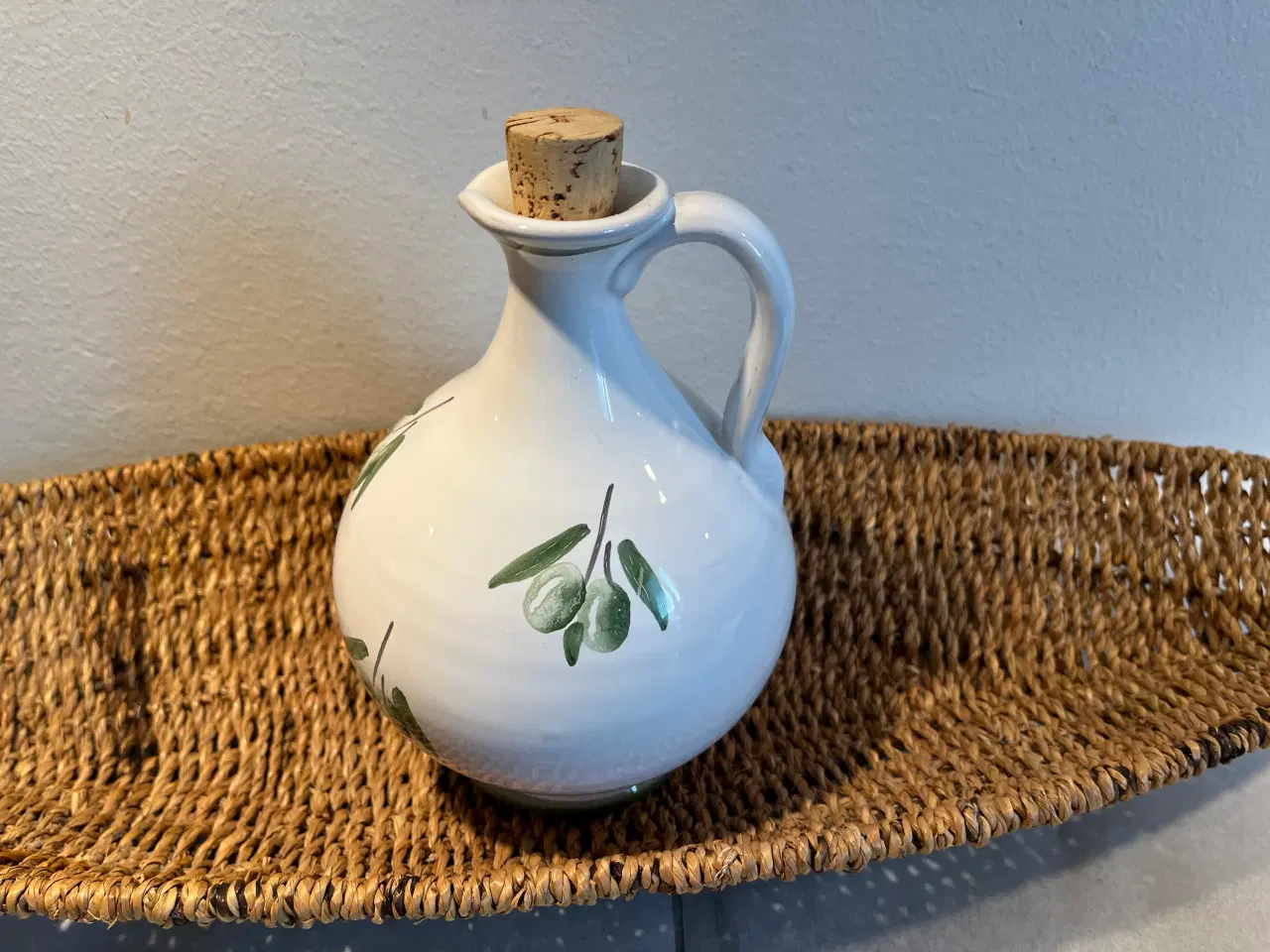 Billede 1 - Frantoio Galantino keramikkrukke med olivenolie