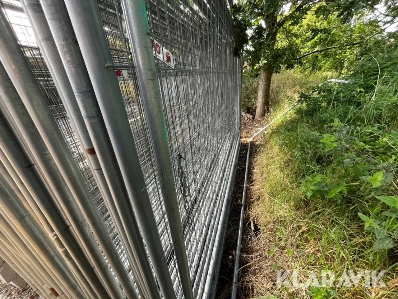 Billede 3 - Lot - Byggepladshegn Moosdorf hegn og mobilhegn Inklusiv betonfødder