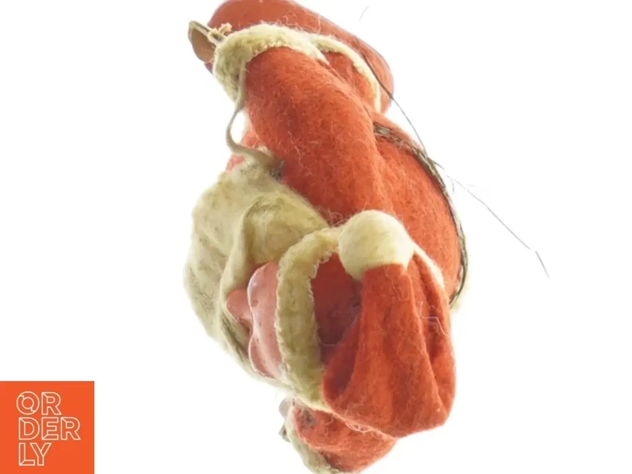 Billede 3 - Julemandsfigur, antik (str. 14 x 7 cm)
