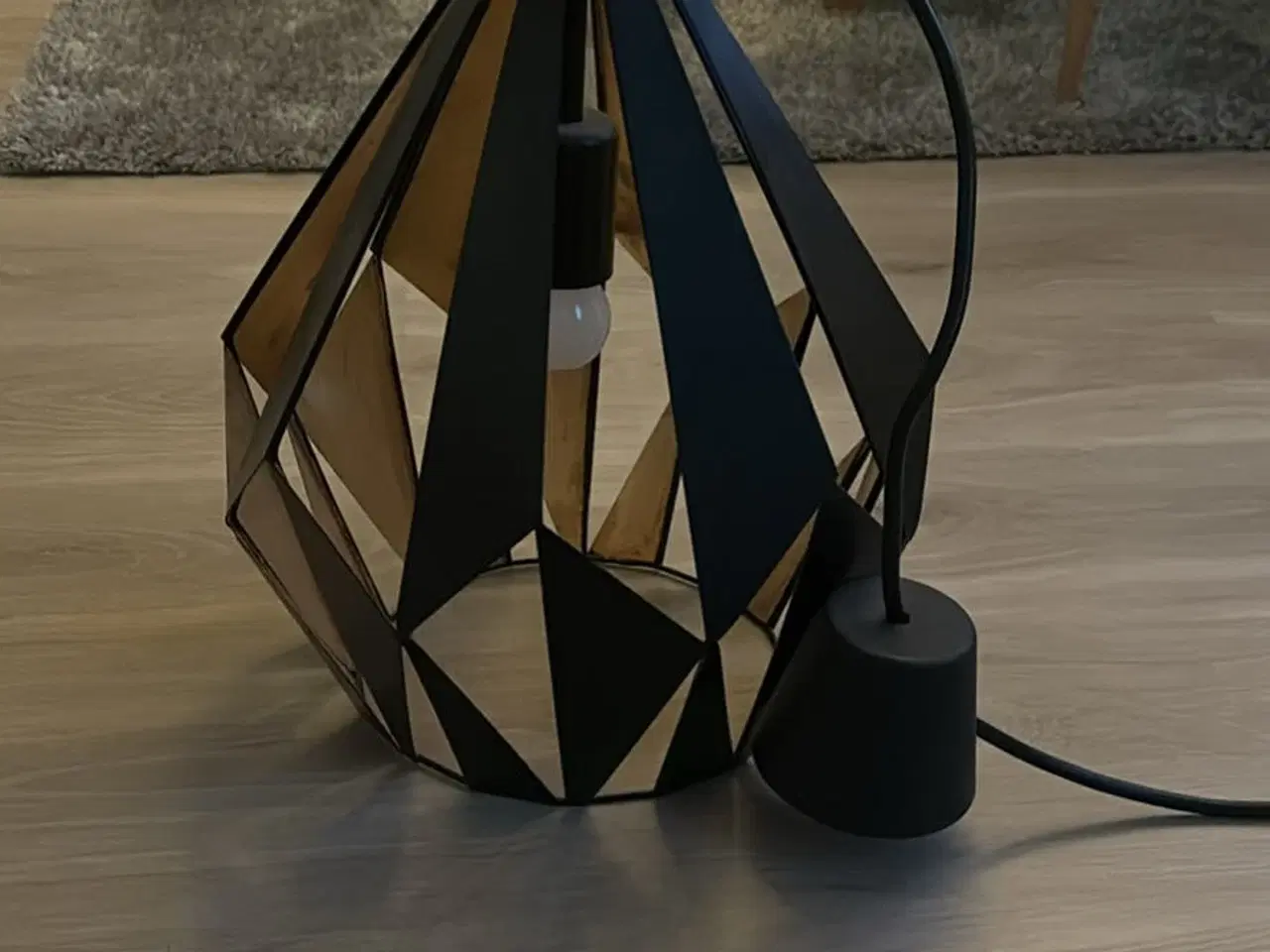 Billede 1 - Lampe med 2 pærer