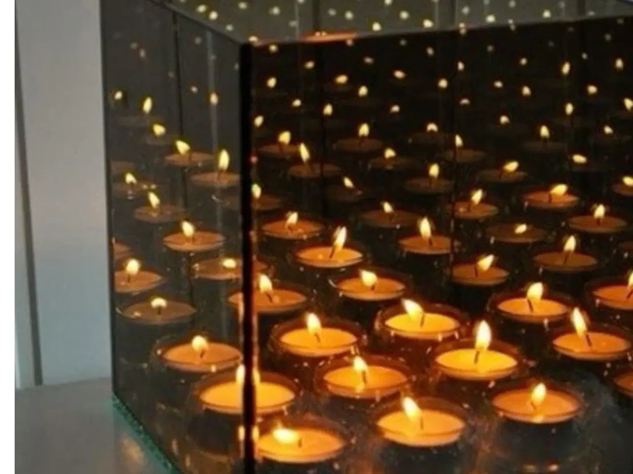 Billede 2 - Lysestage, fyrfadslys, 