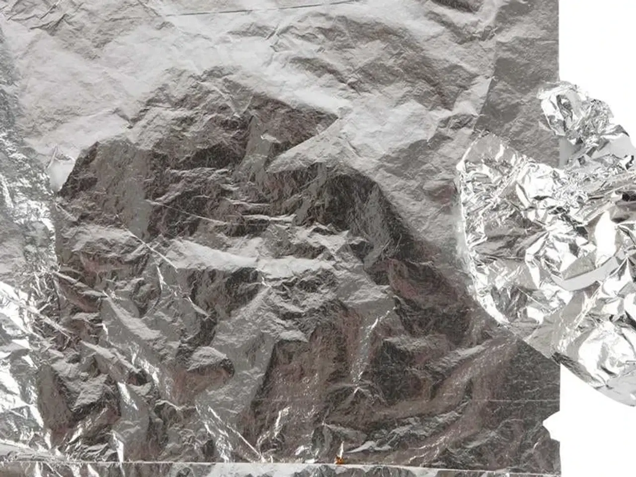 Billede 1 - Bladmetal, ark 16x16 cm, sølv, 0,625 m2, 25 ark/ 1 pk.