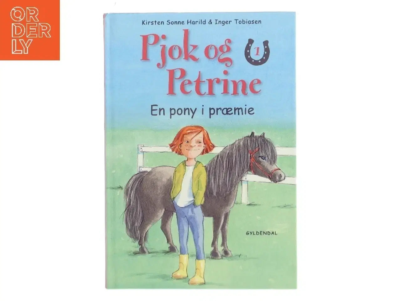 Billede 1 - Pjok og Petrine 1 - En pony i præmie af Kirsten Sonne Harild (Bog)