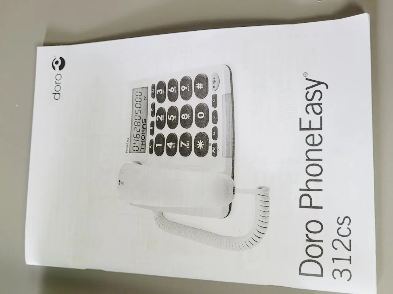 Billede 8 - ⭐️· Doro PhoneEasy 312cs - Seniorer