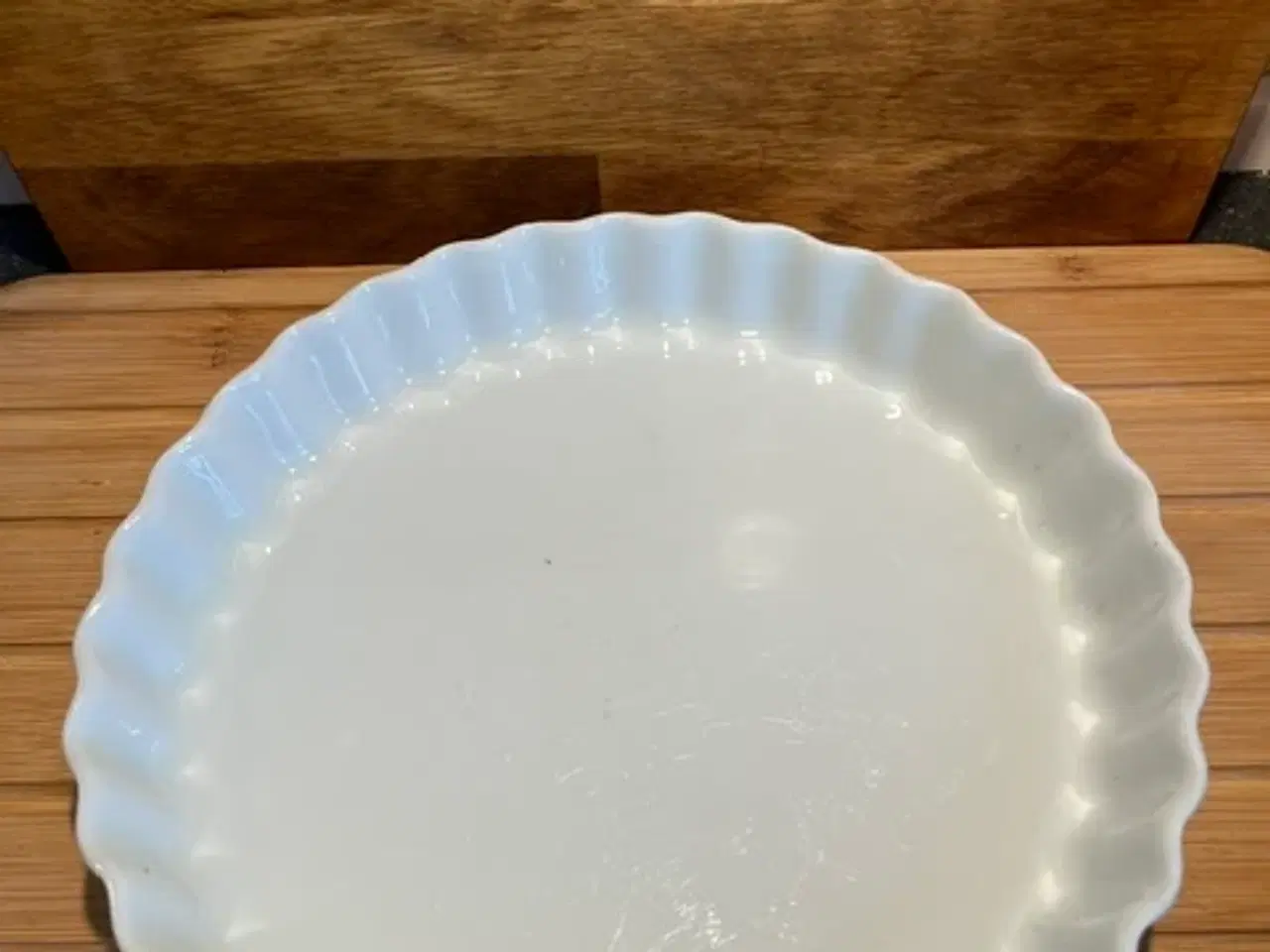 Billede 1 - Klassisk Pillivuyt Tærteform (Diameter 21 cm)