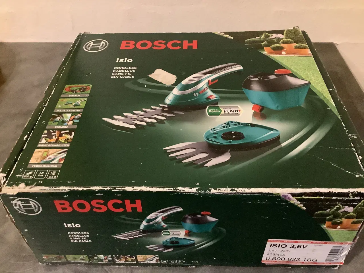 Billede 3 - Bosch isio 3,6 V Hækkeklipper