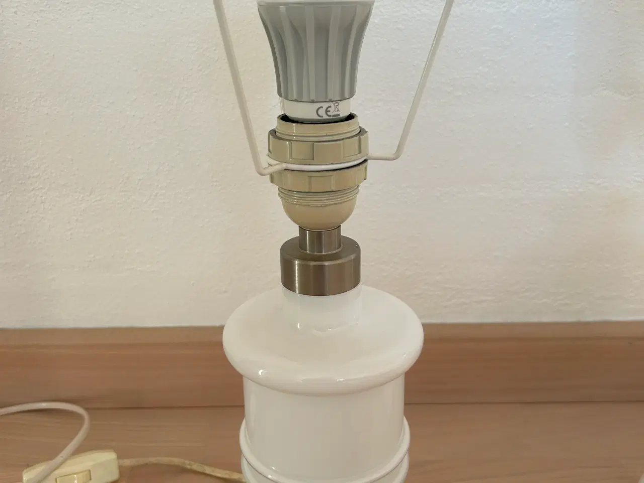 Billede 1 - Apoteker bordlampe Holmegaard