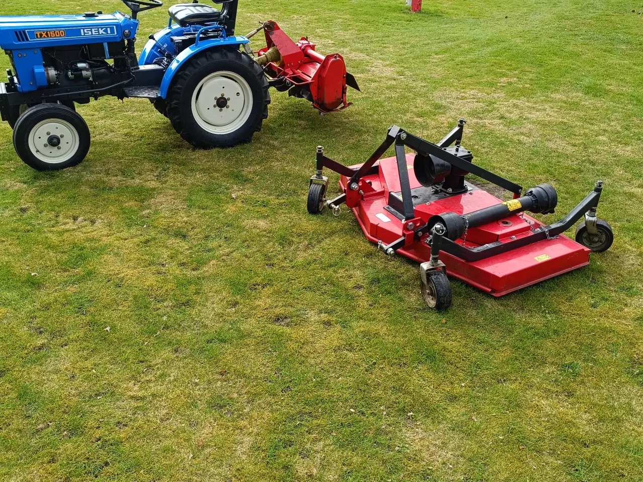 Billede 12 - Iseki tx1500 med maskiner