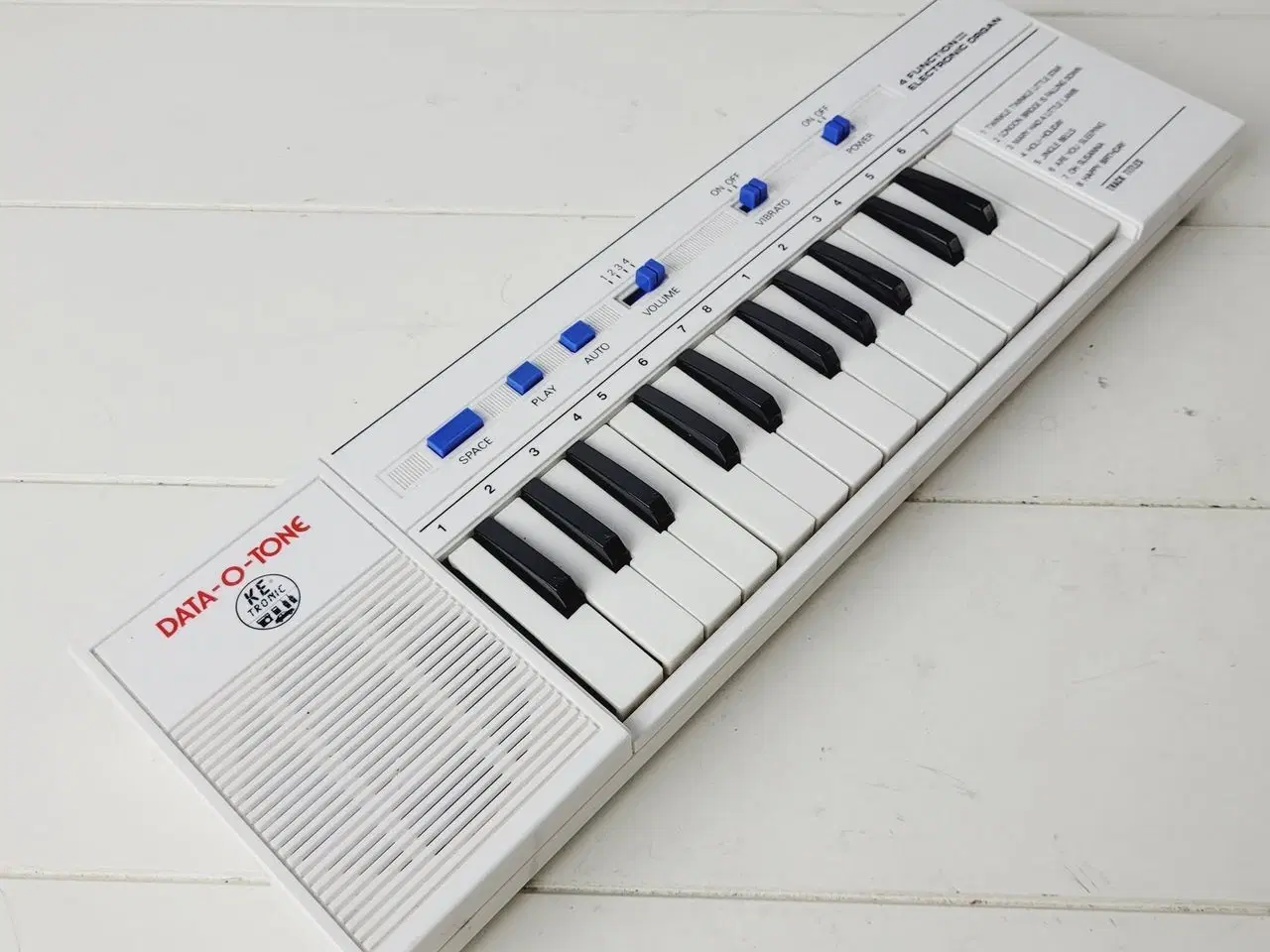 Billede 1 - ⭐️- Vintage DATA O TONE Elektronisk Mini Keyboard