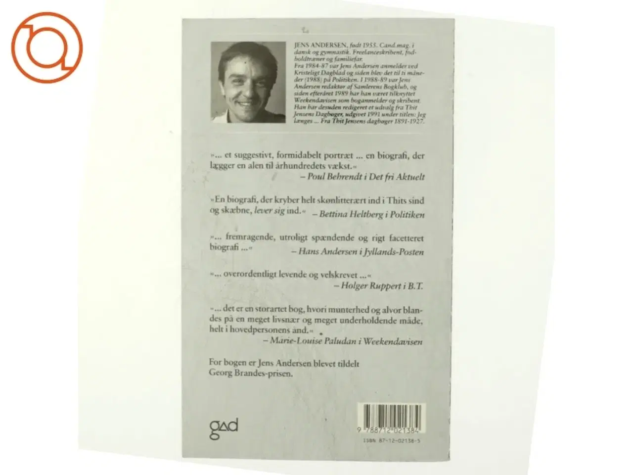 Billede 3 - Thit - den sidste valkyrie af Jens Andersen (f. 1955) (Bog)