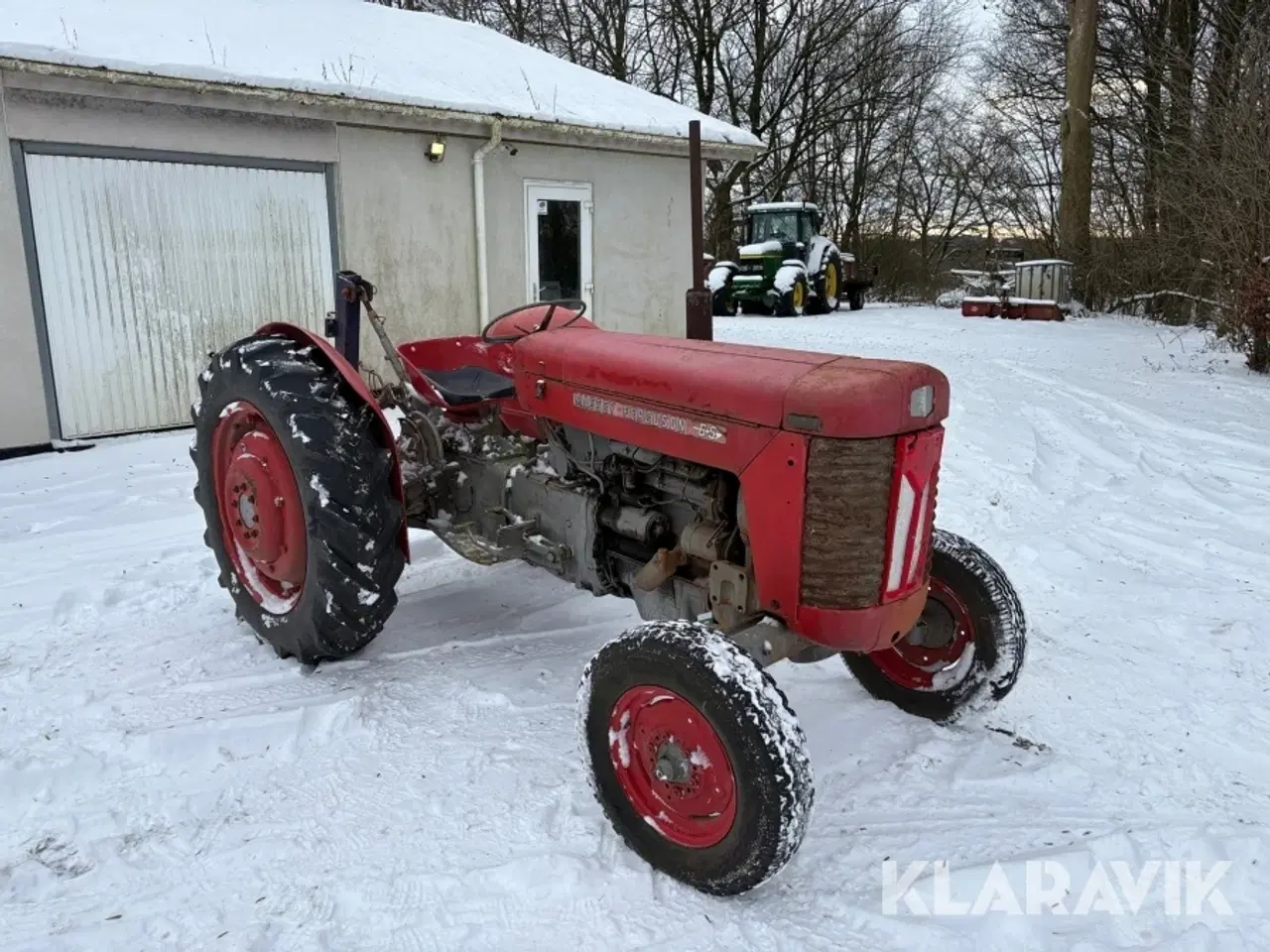 Billede 7 - Veterantraktor Massey Ferguson 65 4-cylinderet diesel