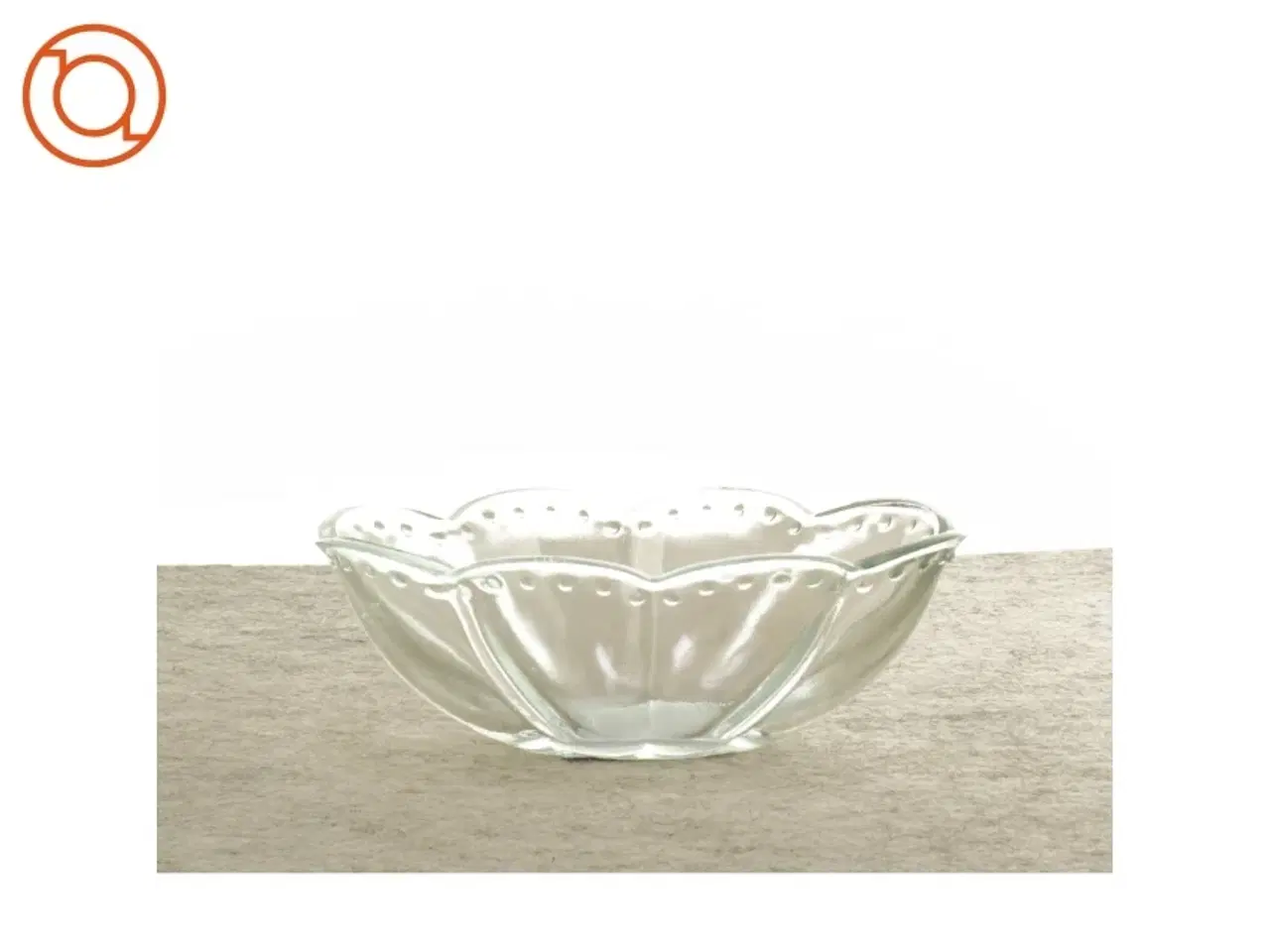 Billede 1 - Glasskål (str. 14 x 9 cm)