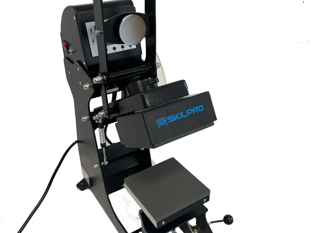 Billede 1 - Semi automatisk varmepresser med 15x15cm plade og dobbelt varme kasket modul