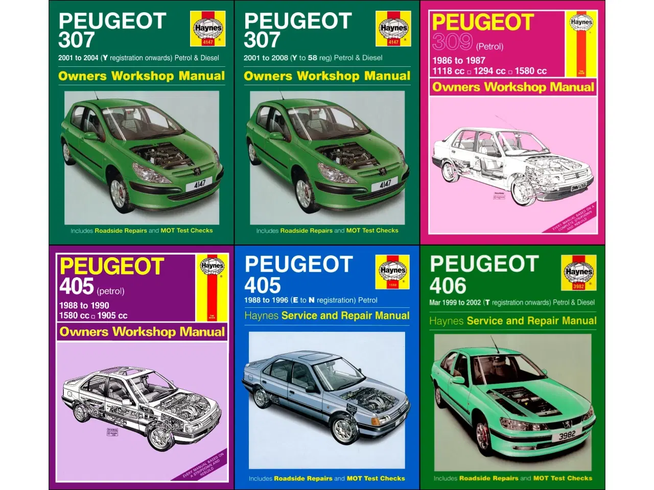 Billede 8 - Haynes - 69 Haynes Værkstedshåndbøger - 75 kr./bog