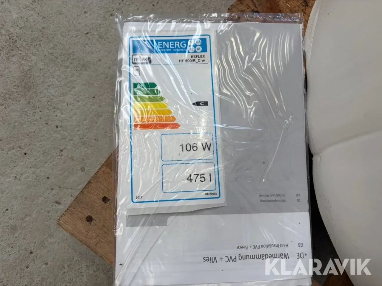 Billede 9 - Buffer/akkumuleringstank Reflex HF 500/R_C w 1 styk