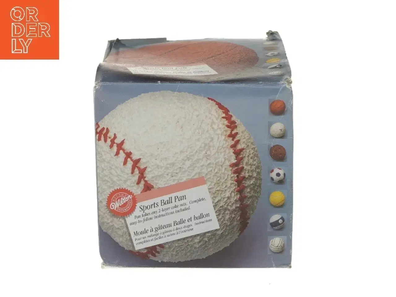 Billede 1 - Sports kageform fra Wilton (str. Ø 16 cm)