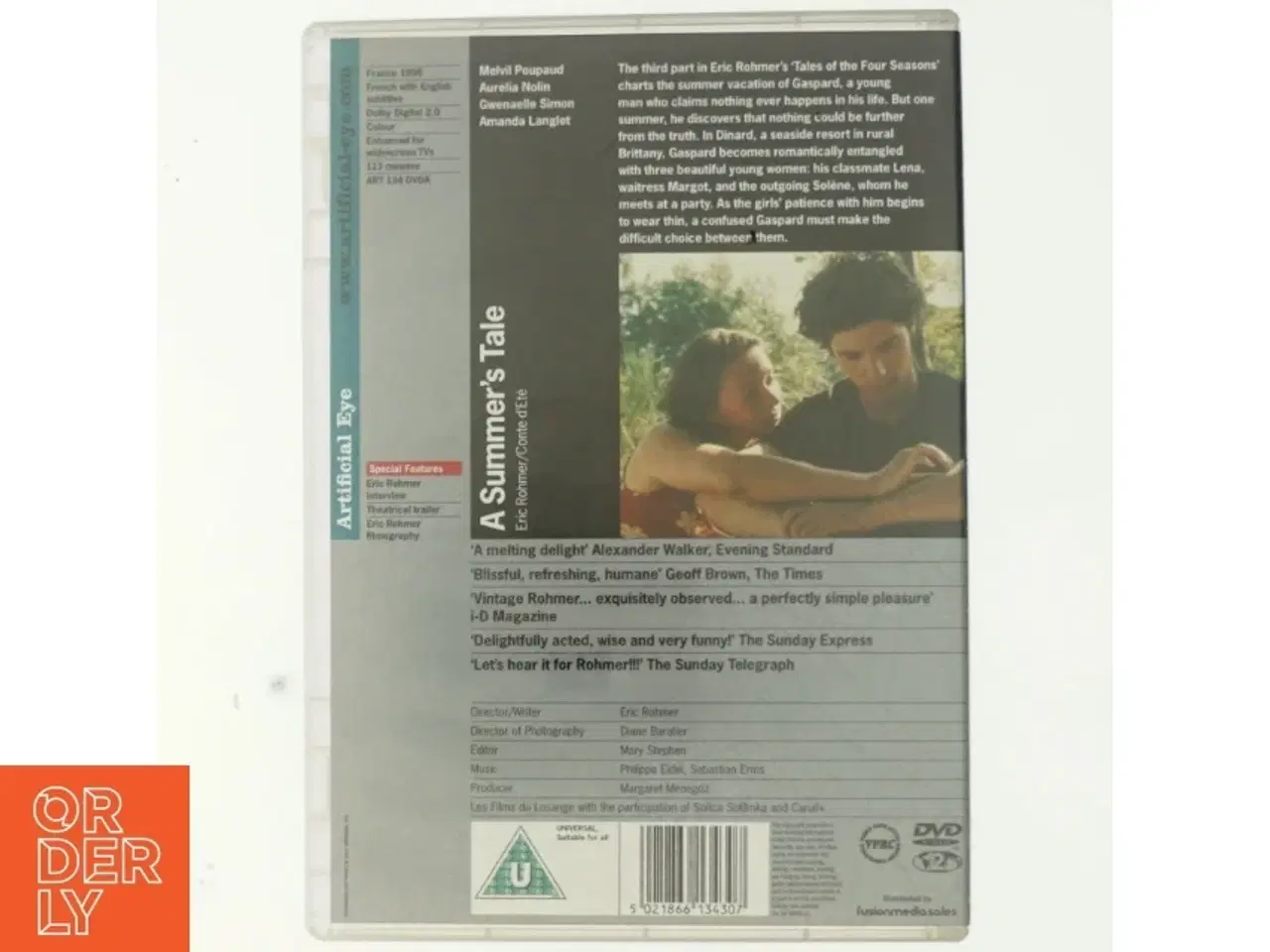 Billede 3 - A Summer's Tale (DVD) fra DVD)