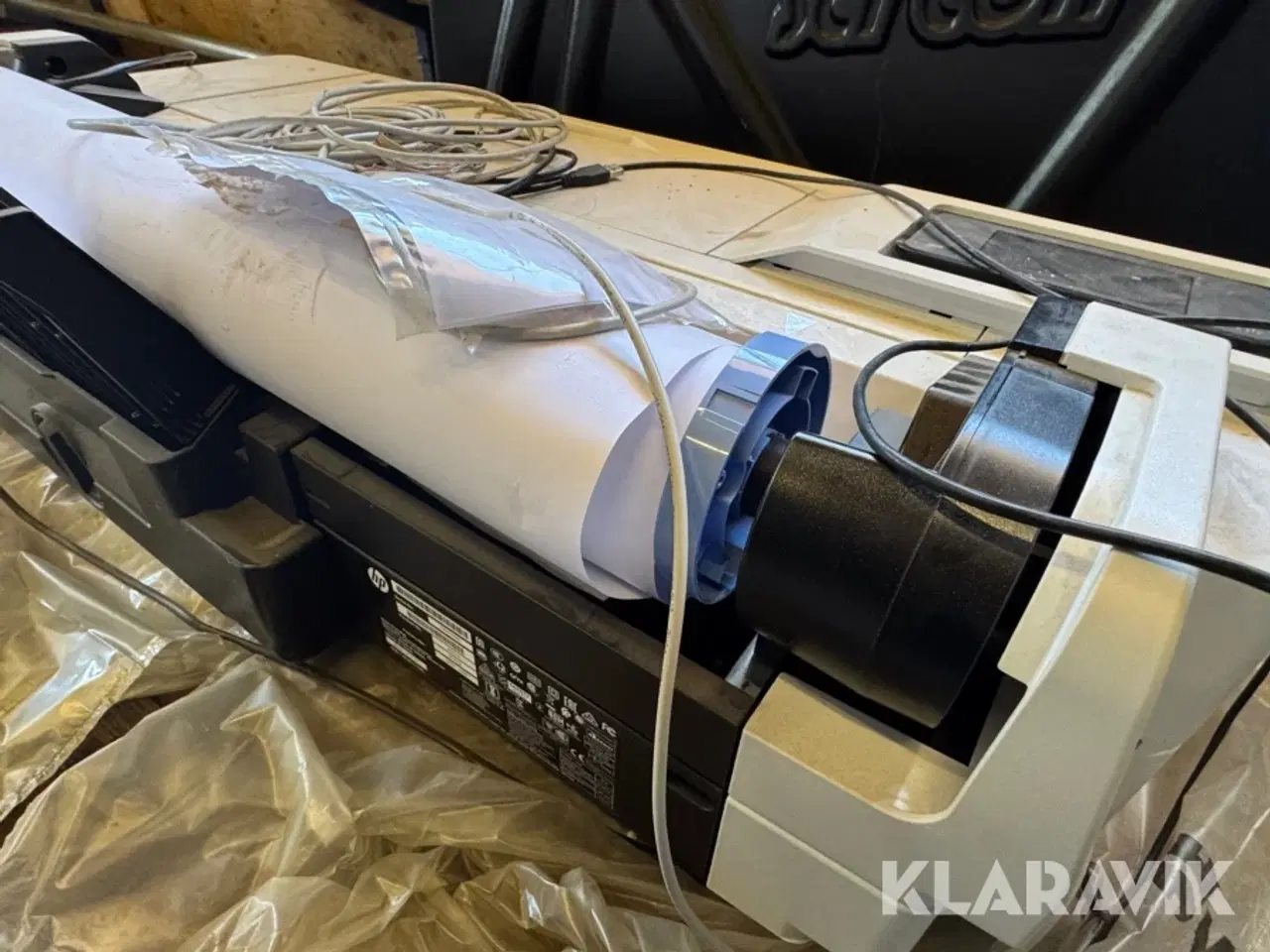 Billede 9 - Storformat printer - Transportkasse HP DesignJet T125 24” Plotter