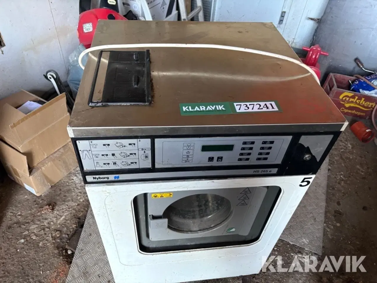 Billede 10 - Industrivaskemaskine 2 styk Nyborg HS265e
