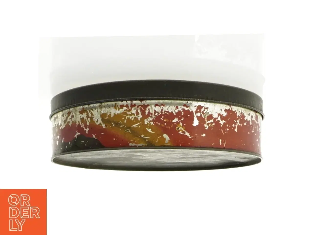 Billede 7 - Antik Art deco Mackintosh Rainbow Slik metal dåse med patina (str. 26 x 7 cm)