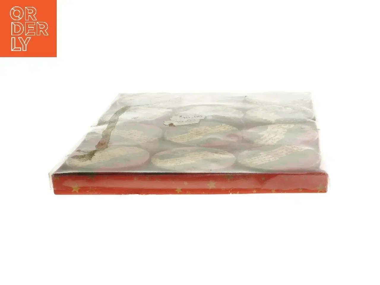 Billede 2 - Vintage Julepynt papirornamenter 12 stk (str. 12 stk cm)