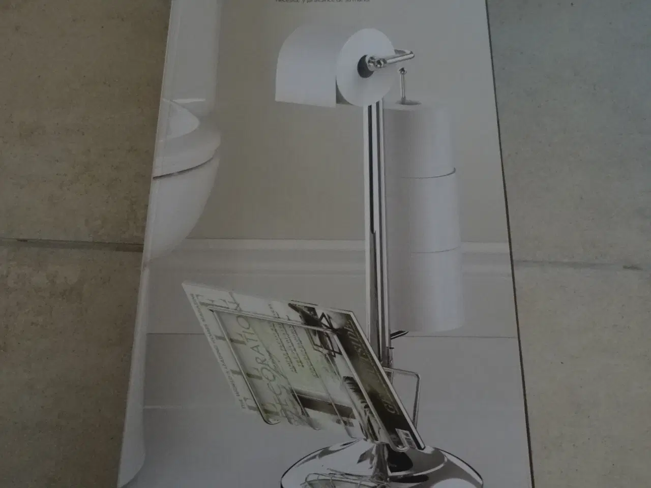 Billede 2 - Toiletpapirholder fritstående caddy