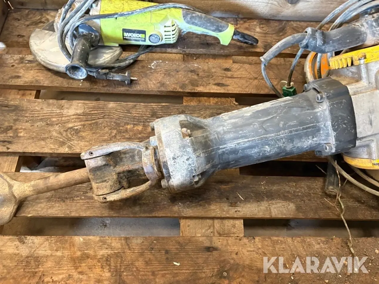 Billede 8 - Nedbrydningshammer og vinkelsliber Dewald D25980