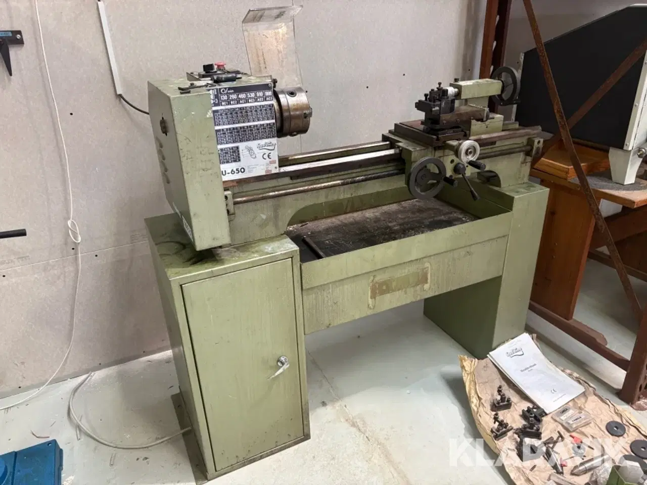 Billede 3 - Metal Drejebænk Huvema HU-650