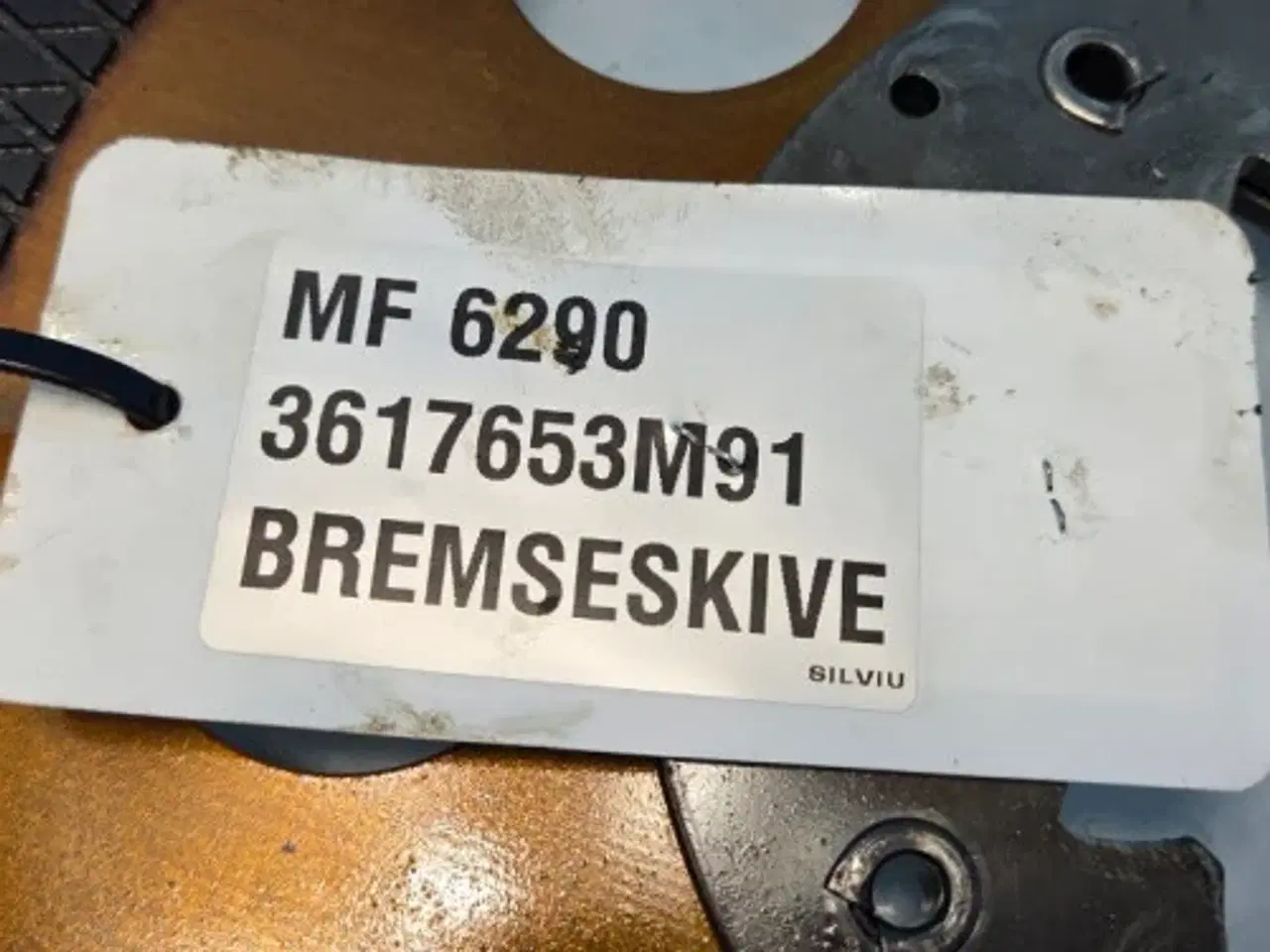 Billede 4 - Massey Ferguson 6290 Bremseskive 3617653M91