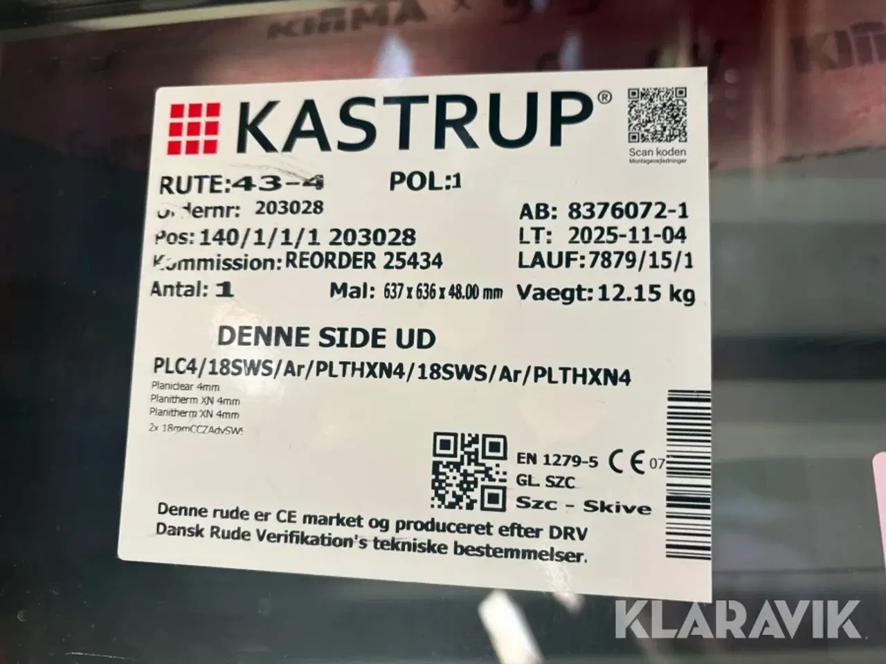 Billede 7 - Lot: vinduer Kastrup, rationel 5 styk