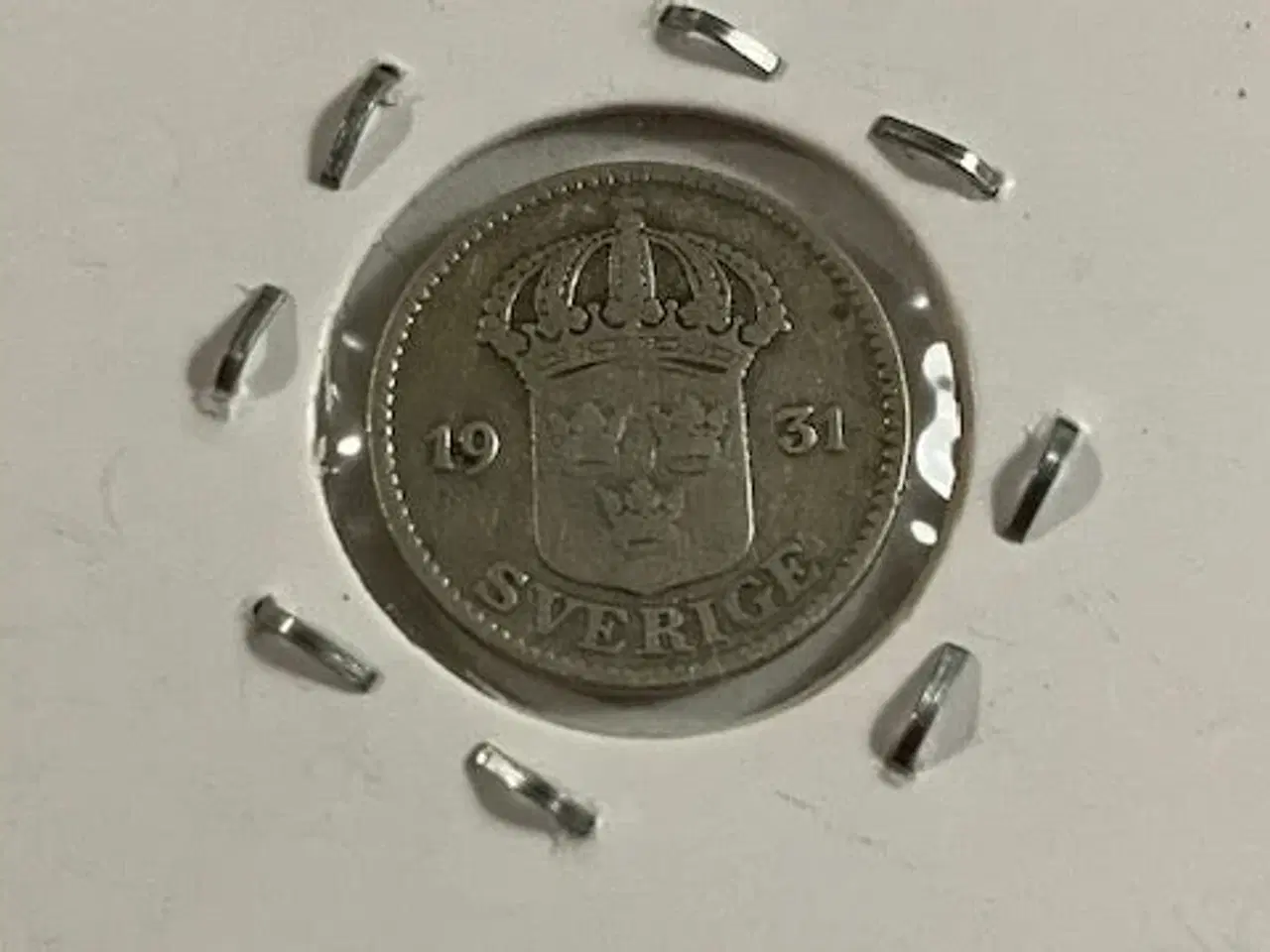 Billede 2 - 25 øre 1931 Sverige