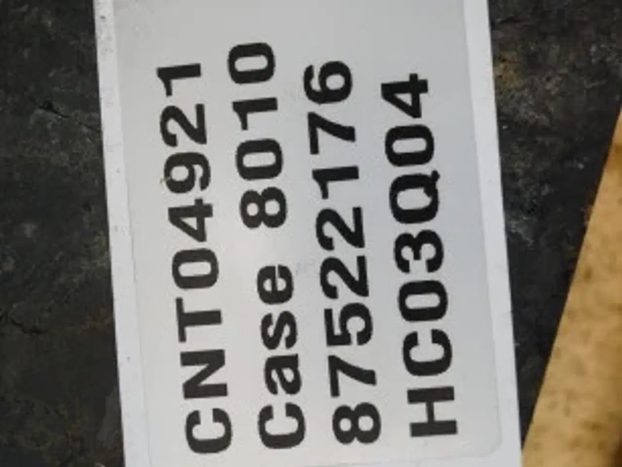 Billede 2 - Case 8010 Stenfælde 87522176