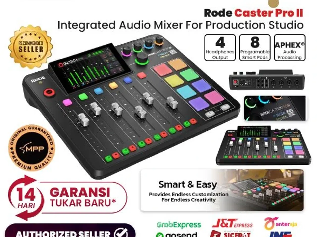 Billede 1 - Rødecaster pro II bundle