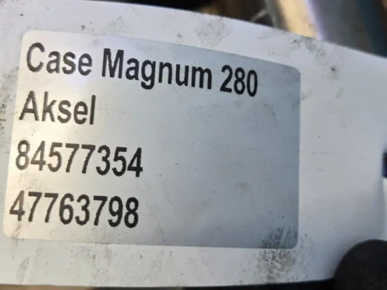 Billede 4 - Case Magnum 280 Aksel 84577354