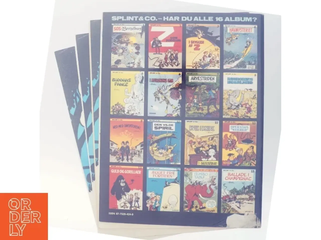 Billede 3 - 4 stk Splint & Co bl.a. Ballade i Champignac af Franquin (Bog)