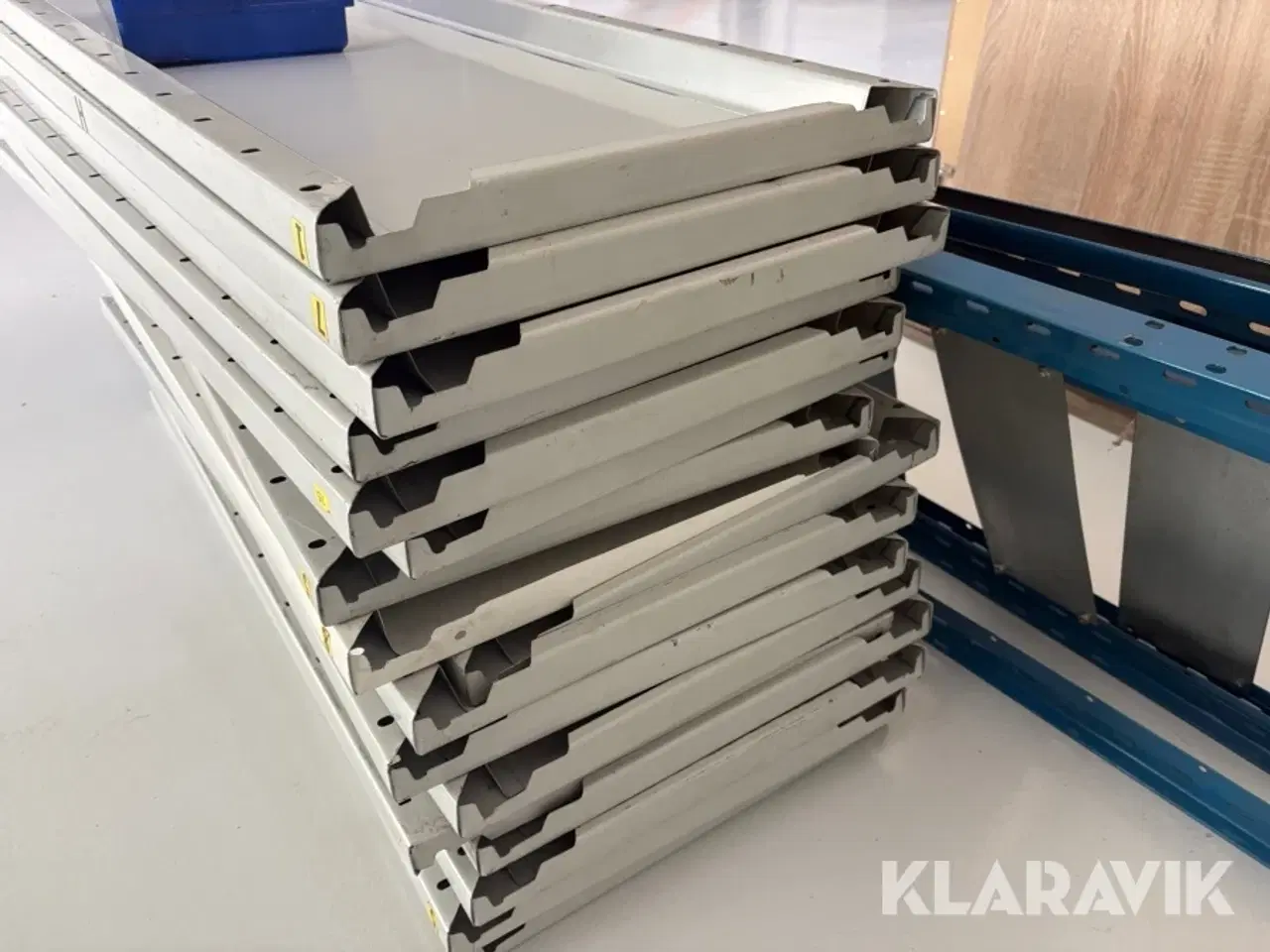Billede 6 - Stålreol 3 “stiger” 17 hylder