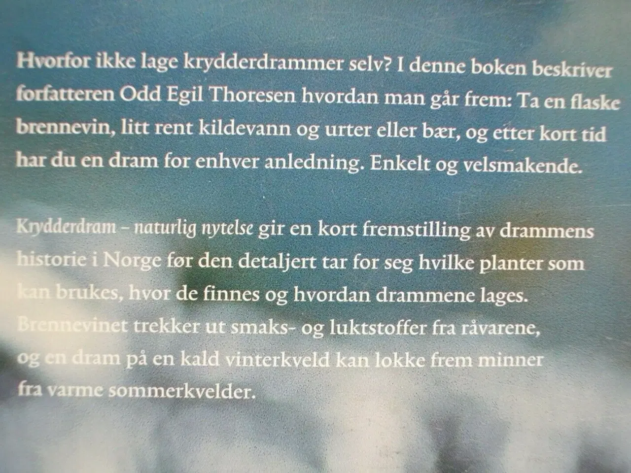Billede 3 - krydderdram - naturlig nytelse. norsk, av odd egil