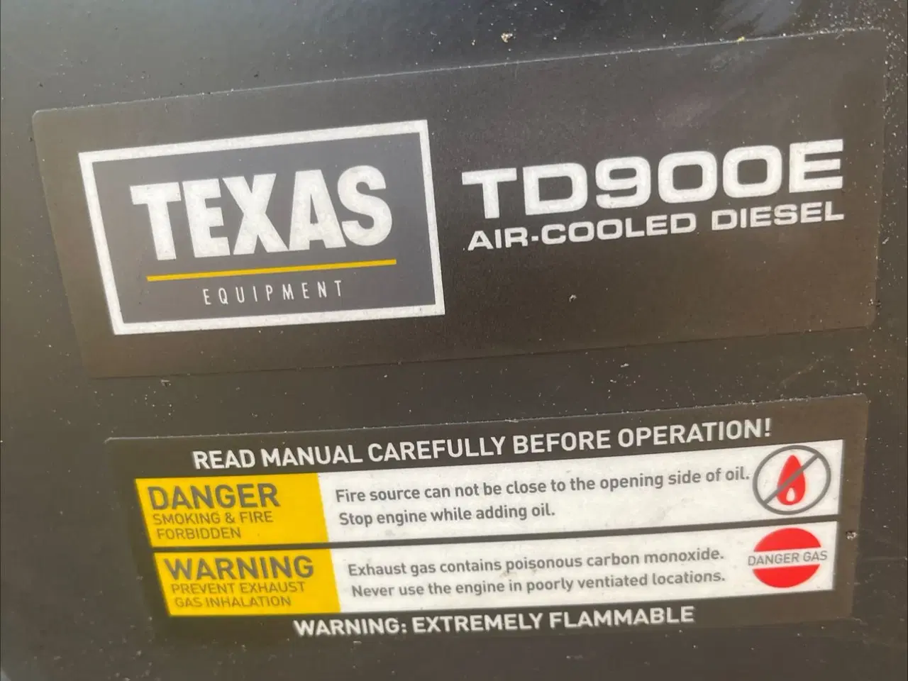 Billede 4 - Texas Pro Trac 950DE fræser med skovvogn