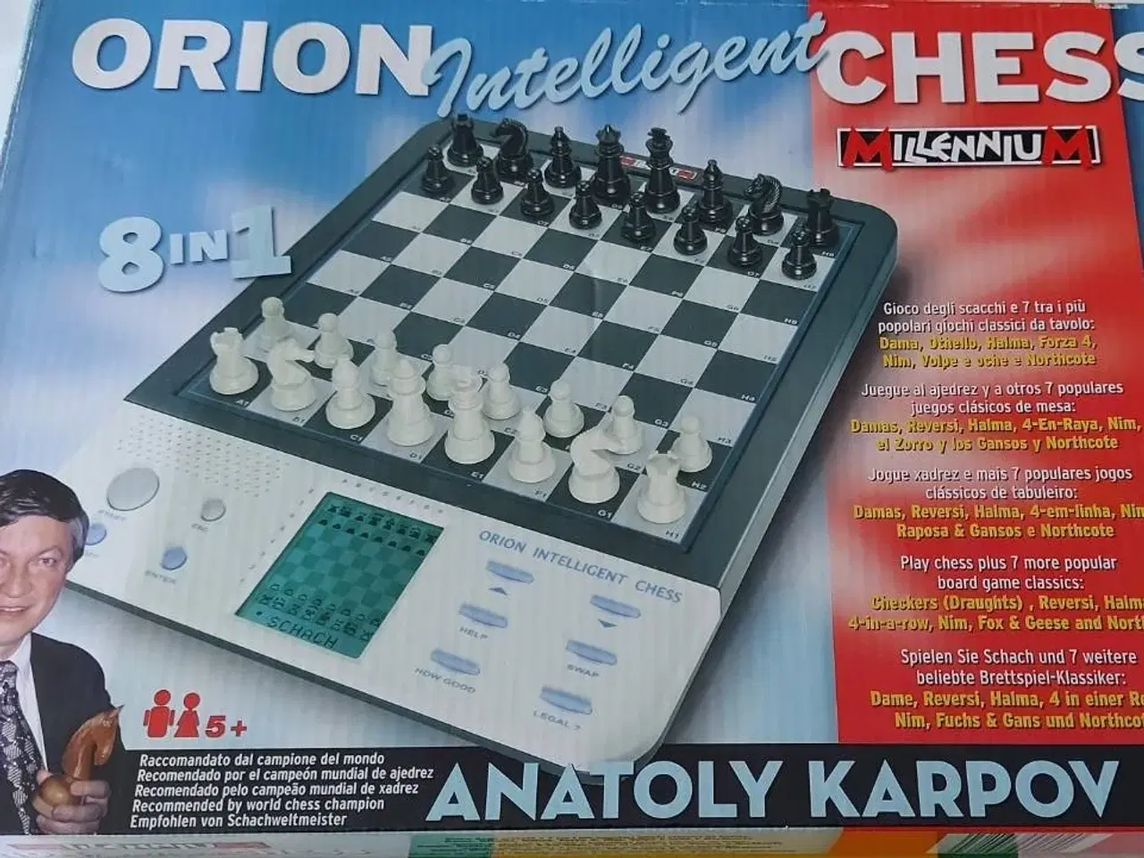 Billede 1 - ORION electronic intelligent chess Karpov